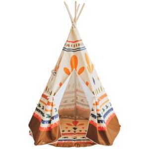 Moi Mili Barevný bavlněný teepee stan Native vibe 170 x 120 cm